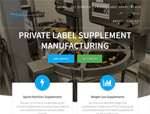 Tablet Screenshot of mysportsnutrition.com